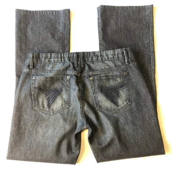 Joe's Jeans Dark Wash Ian Bootcut Jeans Size 32 Pockets Boot Cut Dark Blue Black - Picture 2 of 12